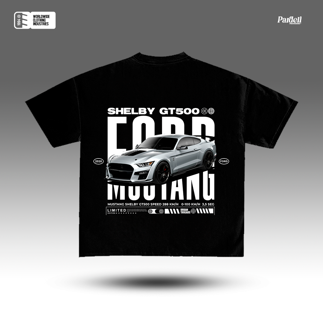 Ford Mustang Shelby GT500 / T-shirt design