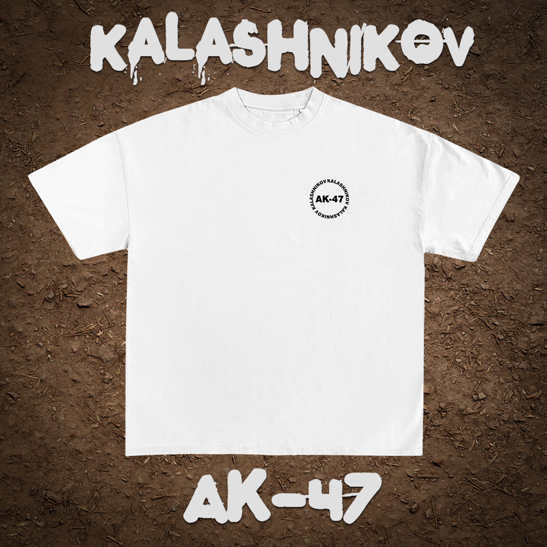 Graphic T-shirt A-K-4-7 Blueprints -DESIGN