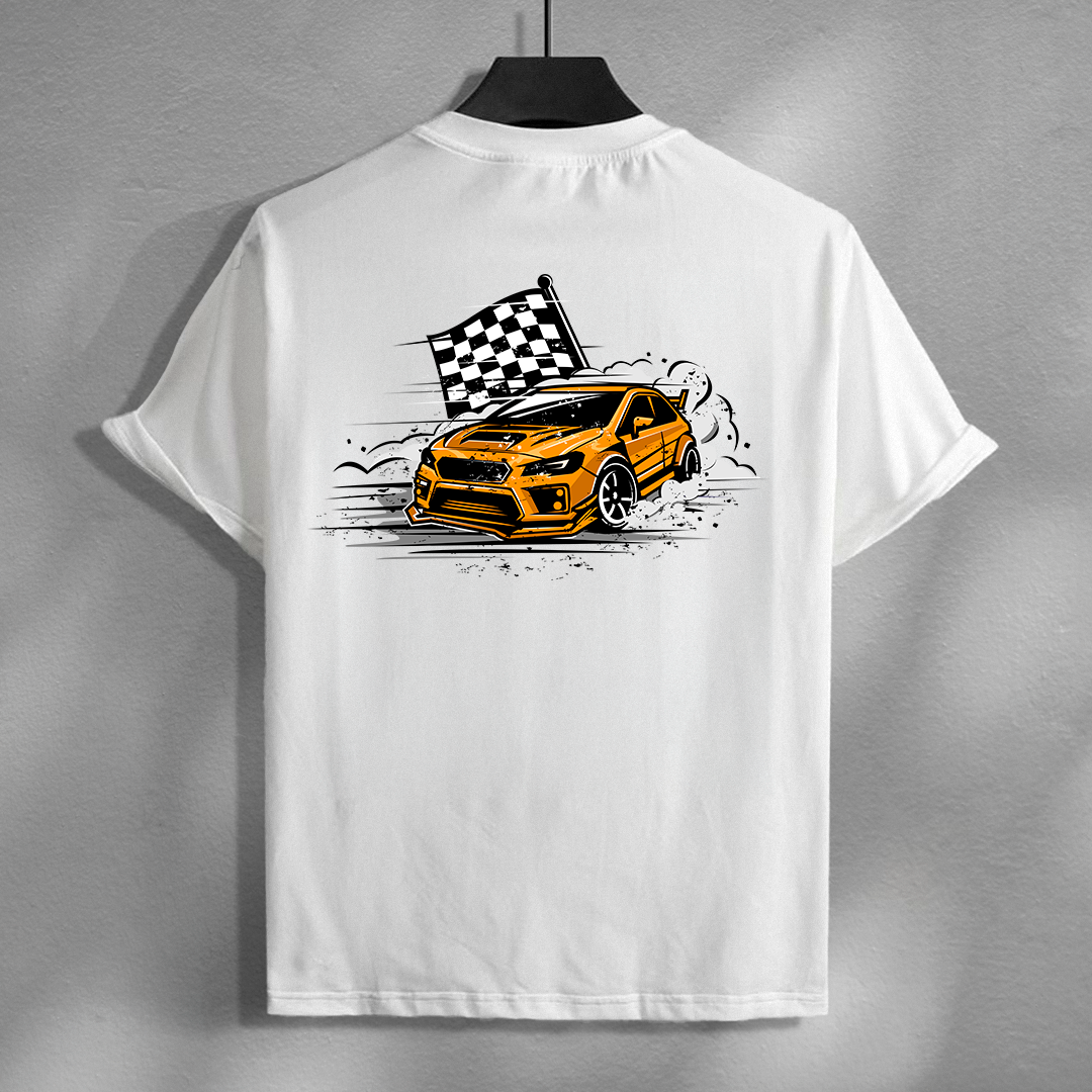 Car drifting - car t-shirt design FREE