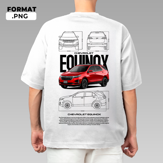 Chevrolet Equinox - T-shirt design