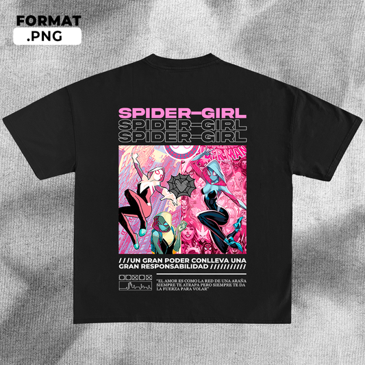 Spider-G1rl Gwen - t-shirt design