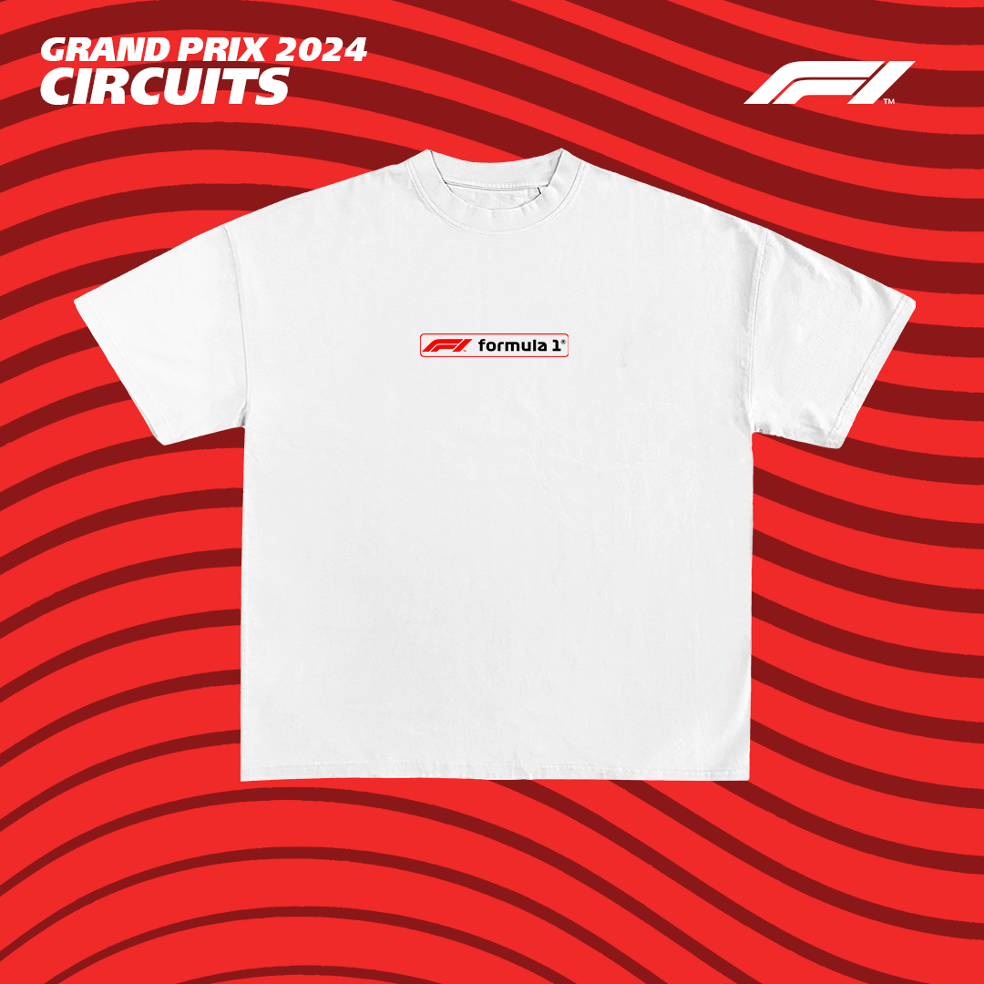 Formula 1 Circuits Calendar 2024 - t-shirt design