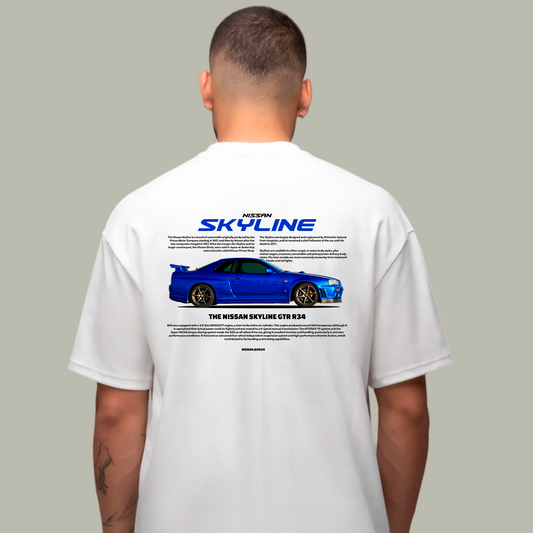 Nissan Skyline GTR R34 Blue