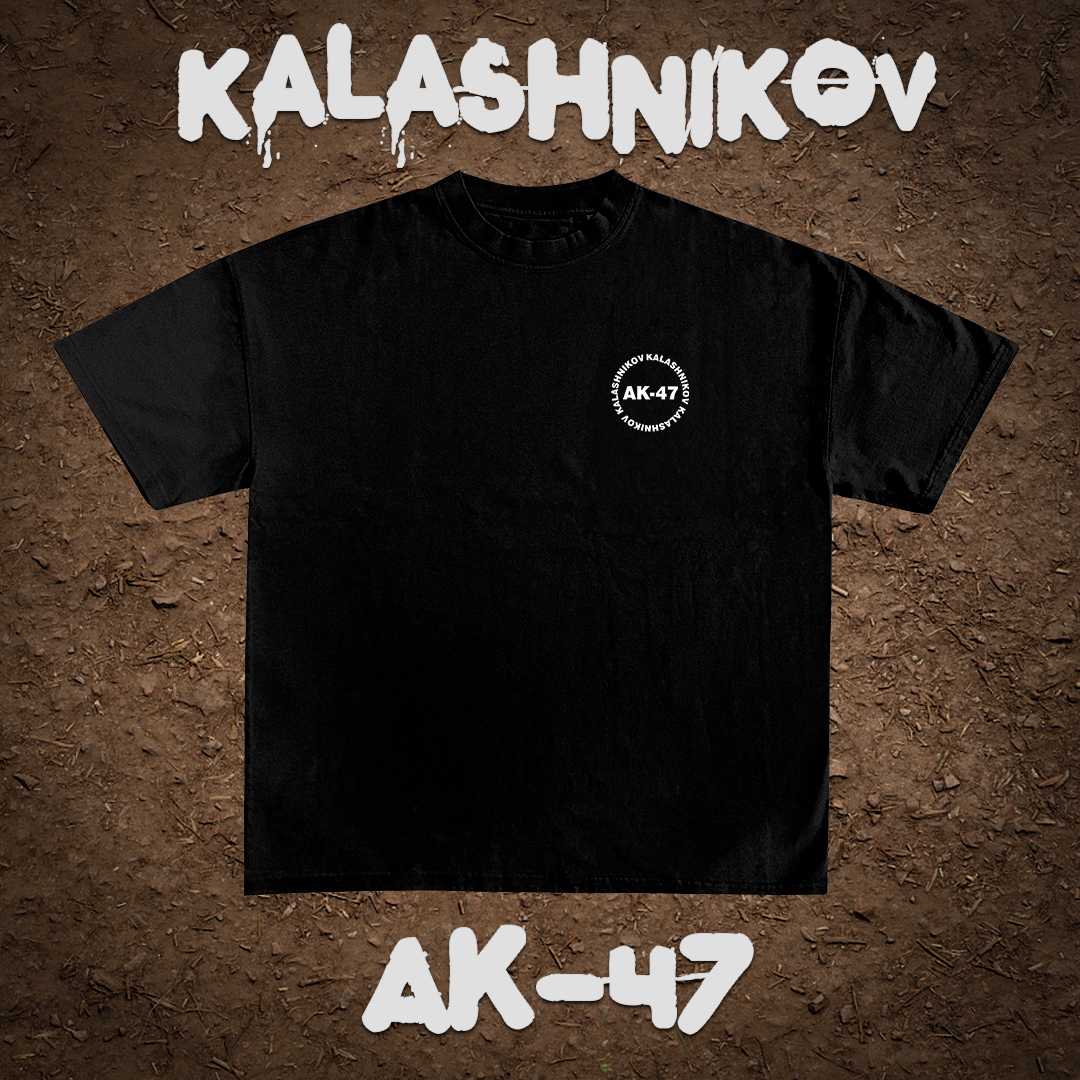 Graphic T-shirt A-K-4-7 Blueprints -DESIGN