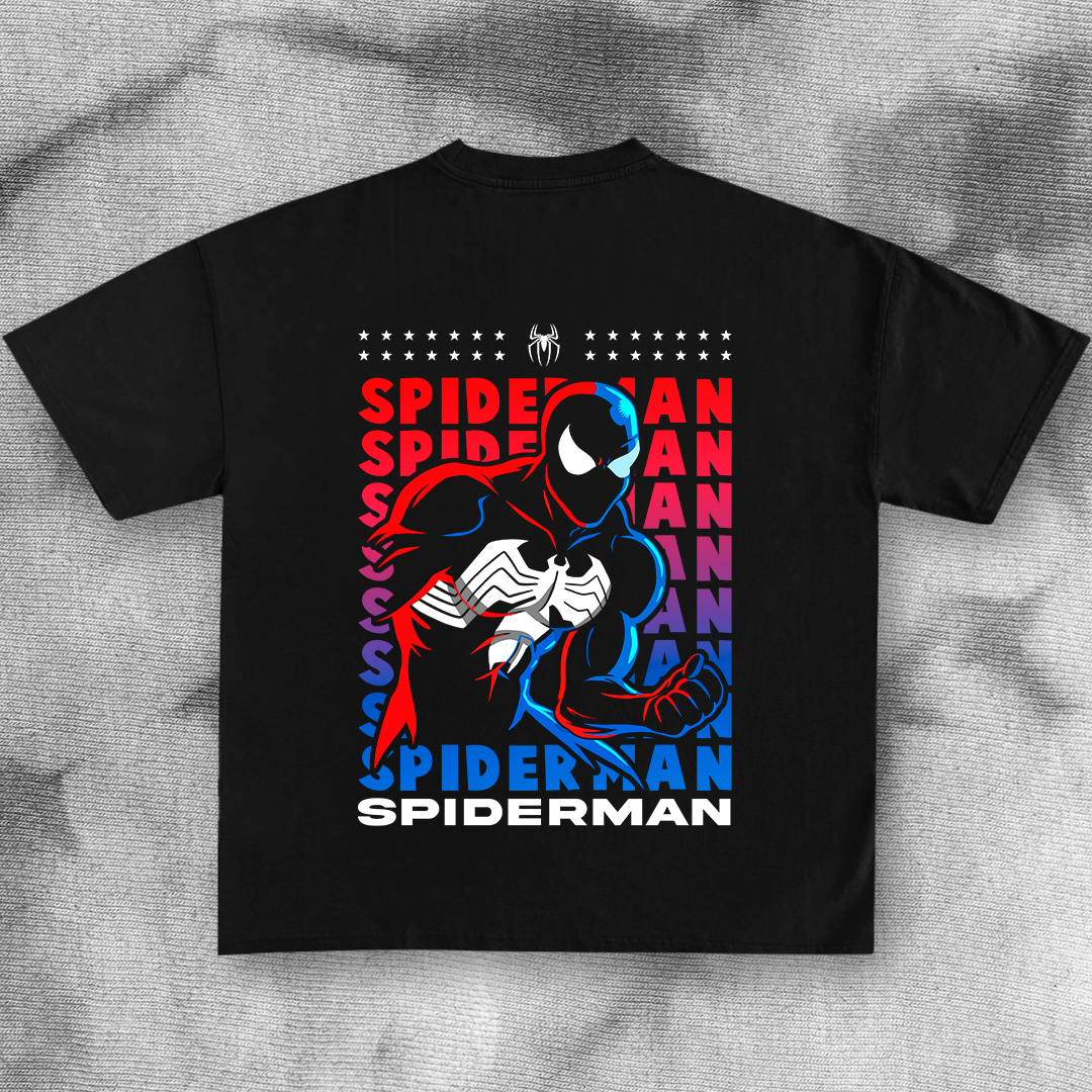 Spiderman blue-red - t-shirt design