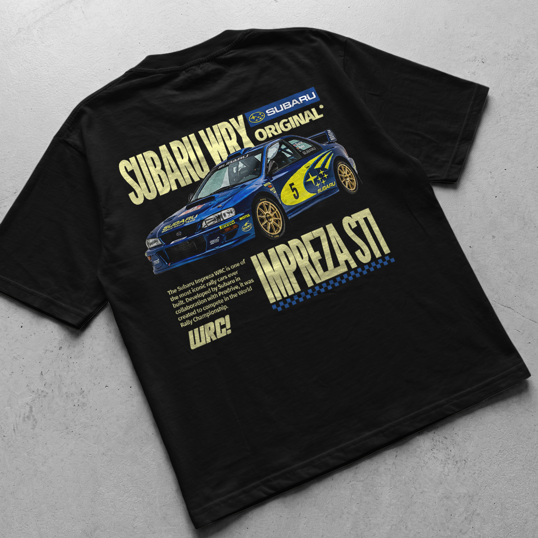 Subaru Impreza WRX STi wrc t-shirt design for print - digital file