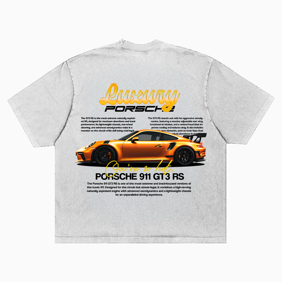 Porsche 911 gt3 rs - t-shirt design