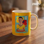 Plantillas para mugs de la seleccion colombia. Sublimacion para tazas