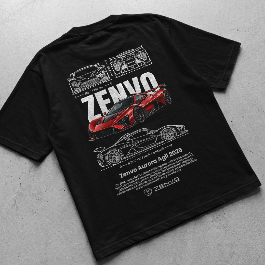 Digital File - Zenvo Aurora Agil 2026 t-shirt design