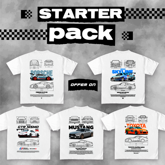 Starter Pack ★ Best Seller - T-shirt Designs