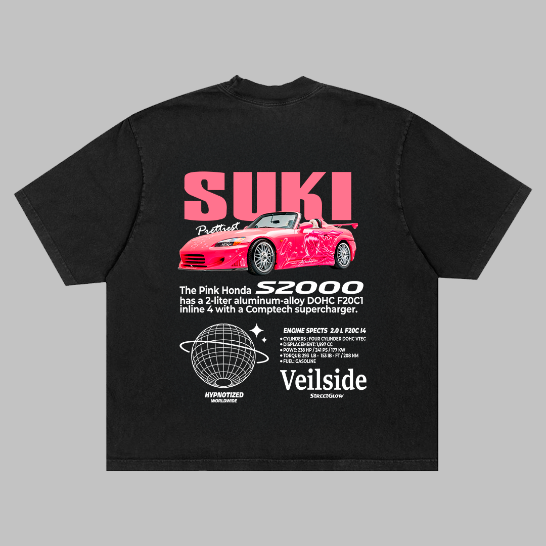 Honda Suki S2000 t-shirt design template