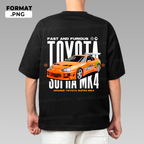 Car design for t-shirt, graphic, vector for print