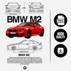 digital design vector, template car design - design for t-shirt