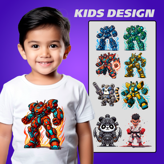 14 Kids Designs to print .PNG