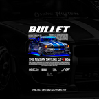 Street racing vibes T-shirt artwork – printable R34