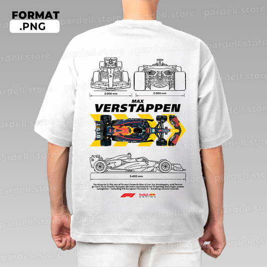 MAX VERSTAPPEN t-shirt design