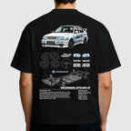 Digital artwork Volkswagen jetta t-shirt design