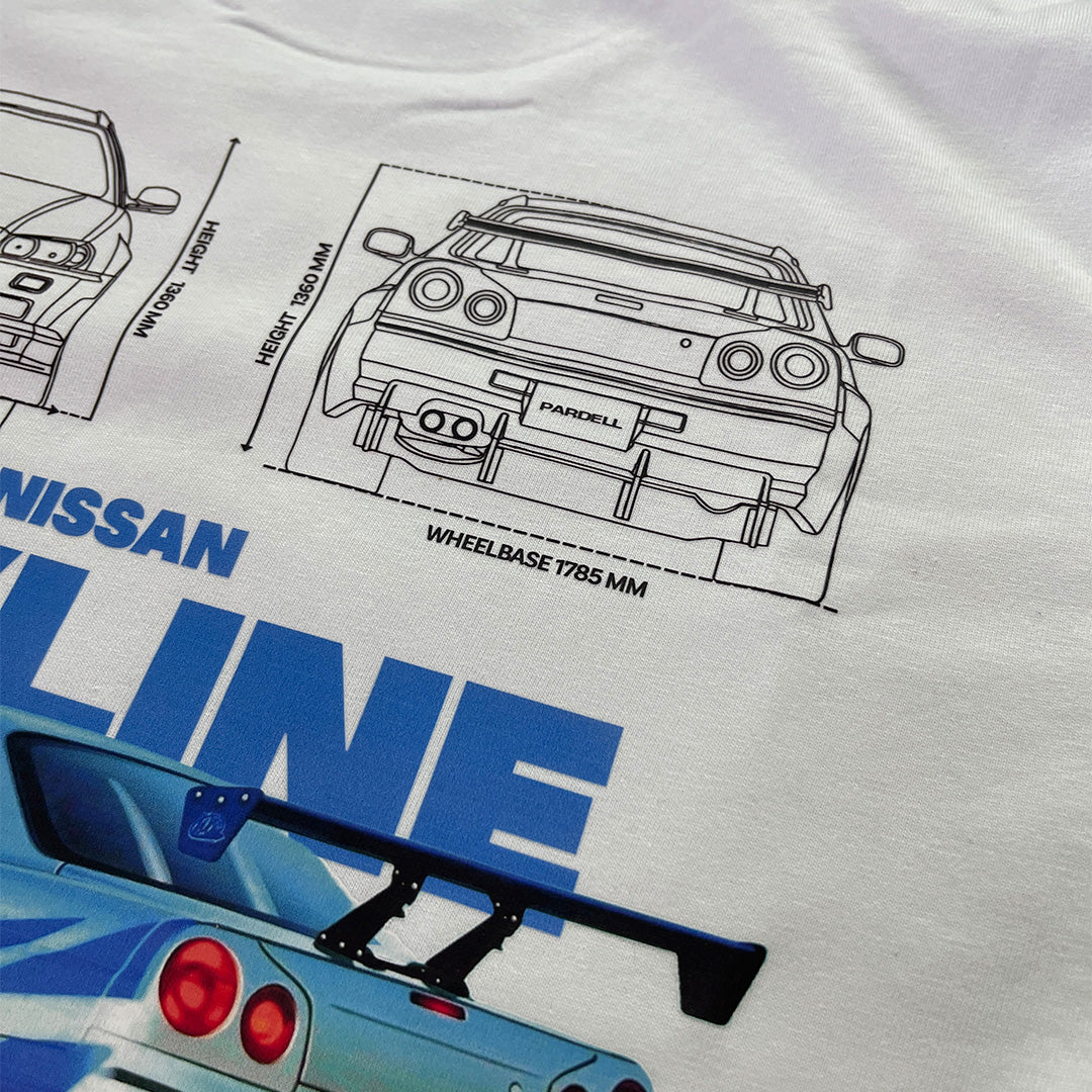 Nissan Skyline GTR R34 Fast and Furious Template