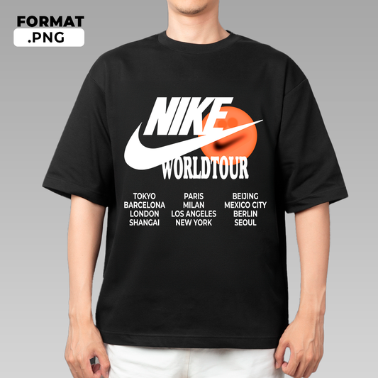 Nike Worldtour - t-shirt design
